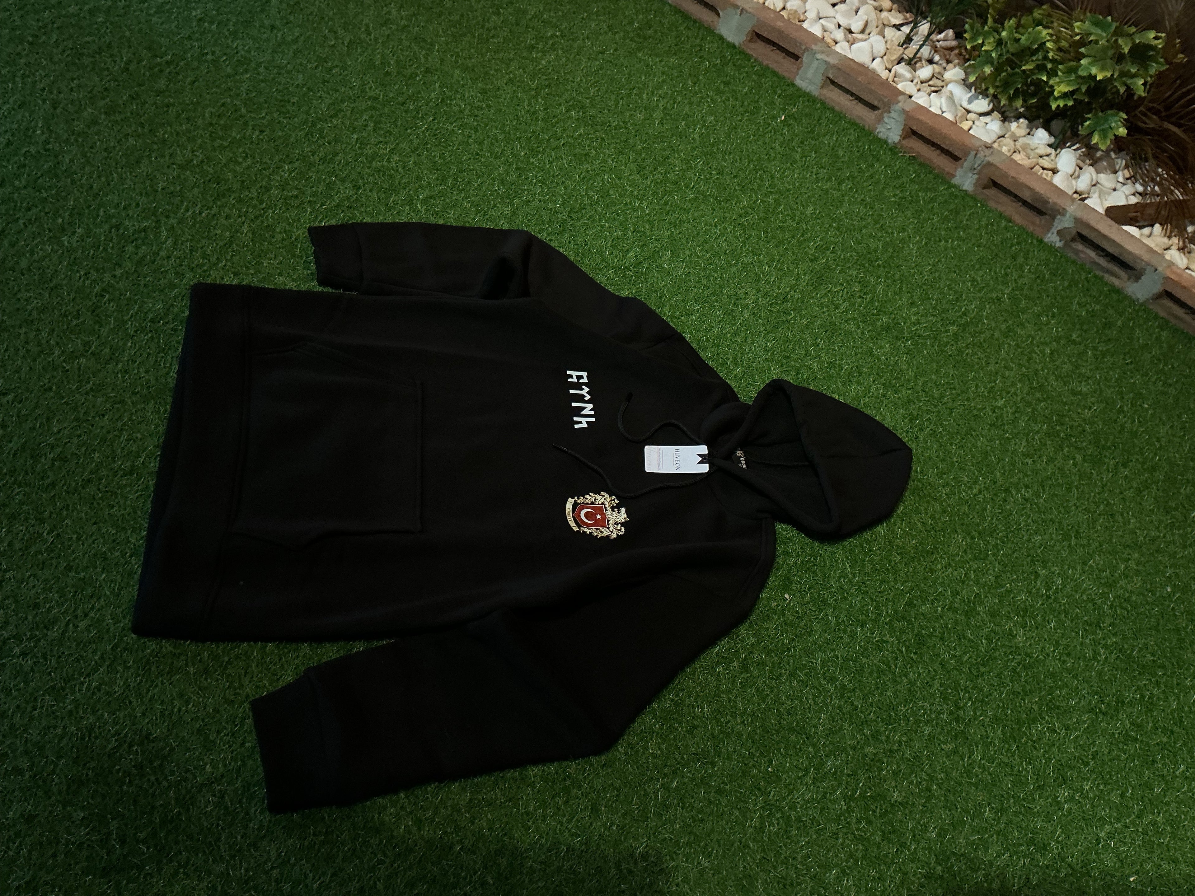 Göktürk Alfabesi Kapüşonlu Hoodie – | Sade & Rahat Stil GTH1