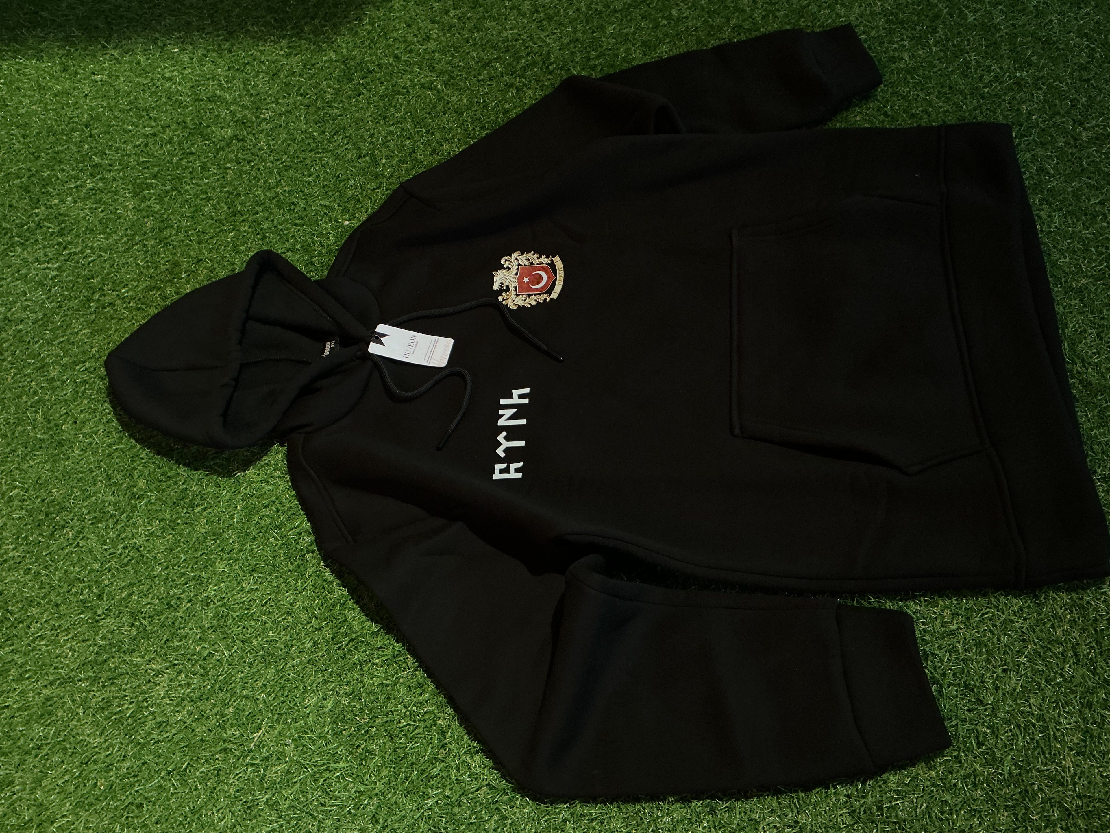 Göktürk Alfabesi Kapüşonlu Hoodie – | Sade & Rahat Stil GTH1