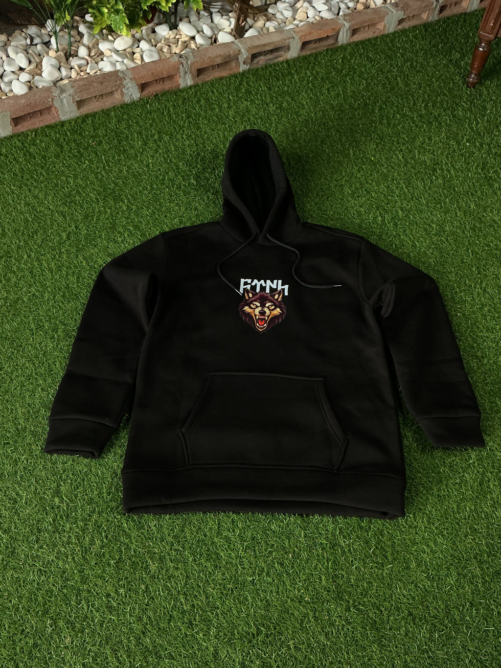 “TÜRK & KURT” Sırt Baskılı Özel Hoodie – Gücün İzini Taşı TKH1