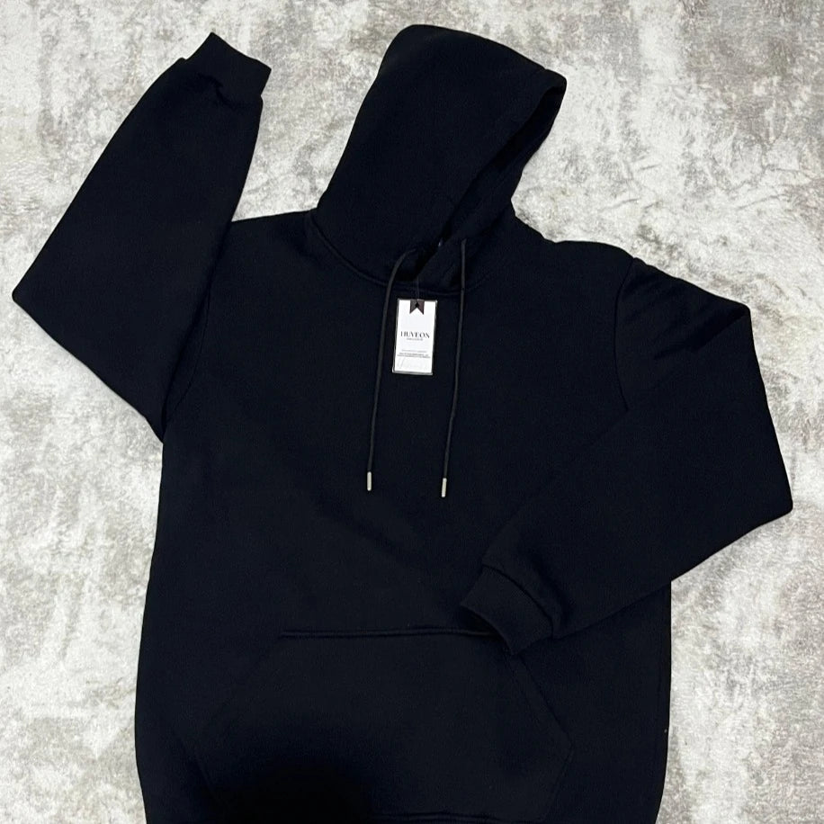 Sade Hoodie – 3 İplik Kalın Kumaş | 4 Renk Seçeneği (Siyah, Mocha, Lacivert, Turkuaz)